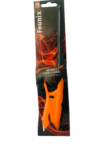 Briquet Turbo flamme